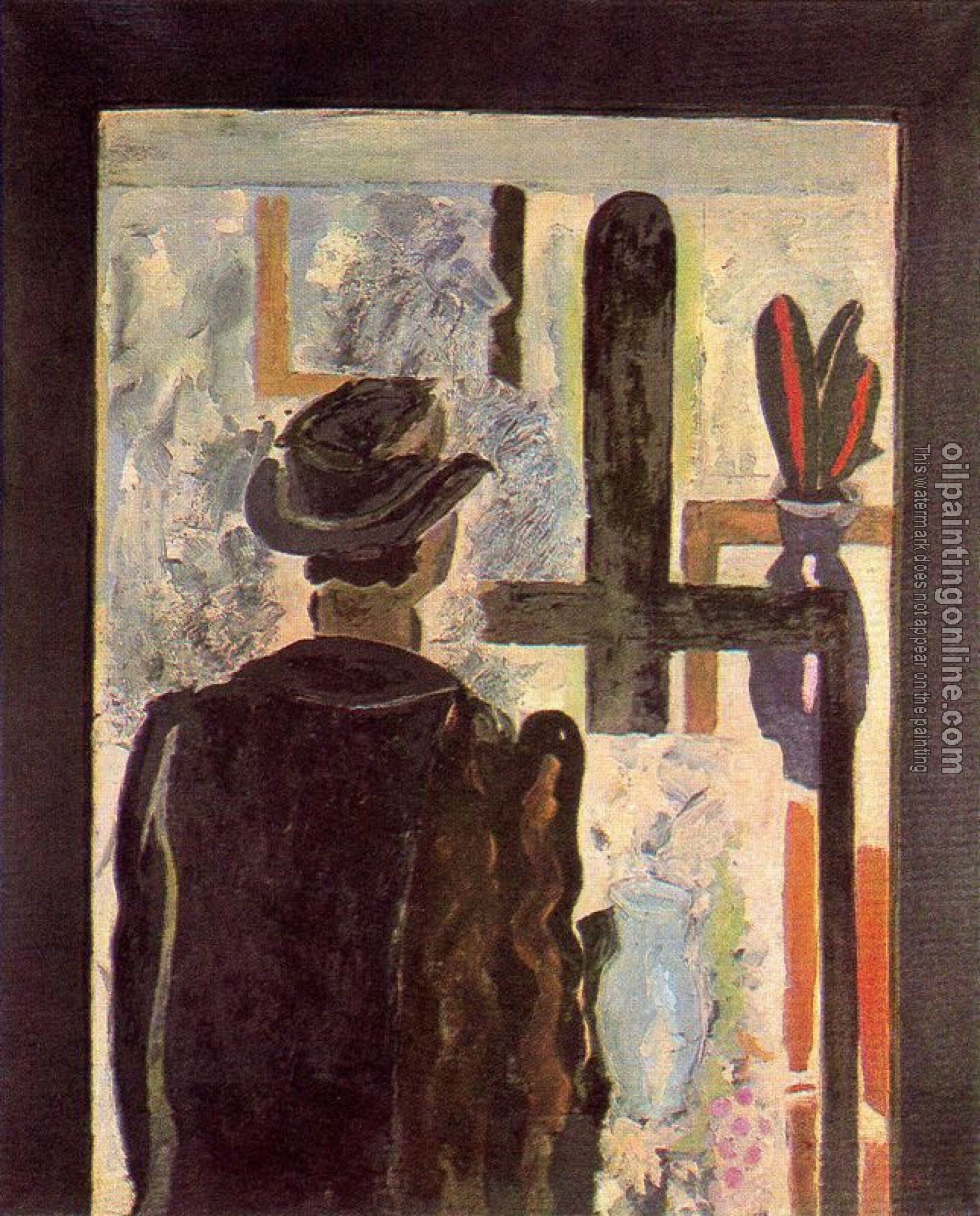 Georges Braque - A man at the easel